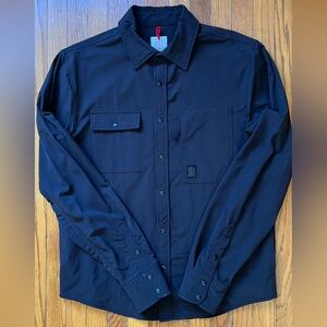 Topo Designs Breaker Shirt Jacket | Men’s Medium | Black